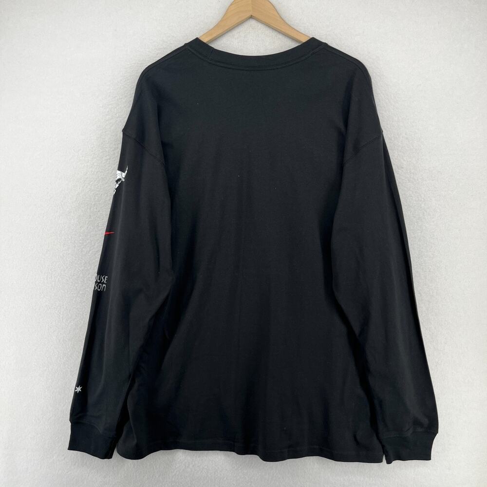CHICAGO BULLS Shirt Mens XL NIKE 2023/24 City Edition Max90 NBA Basketball Black - Picture 2 of 11